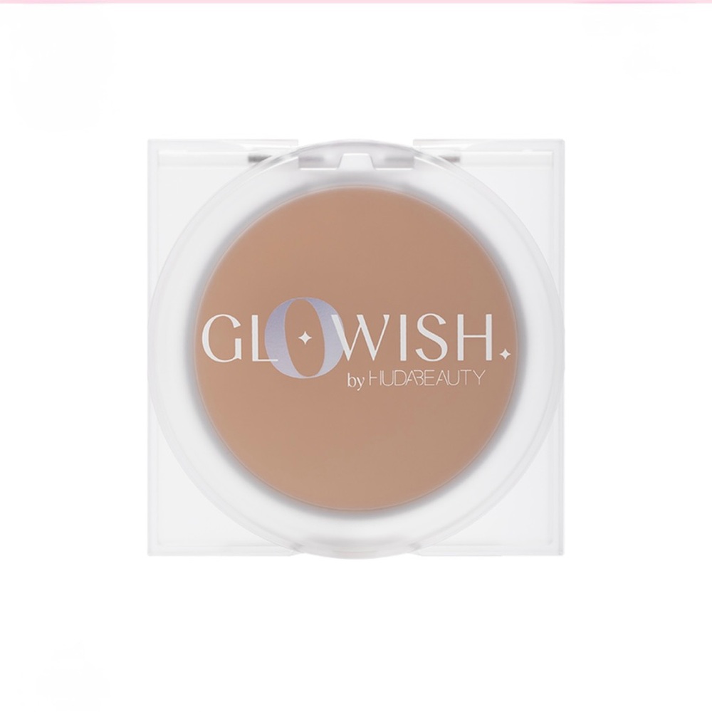 HUDA BEAUTY GloWish Luminous Pressed Powder- Medium  (BNIB)